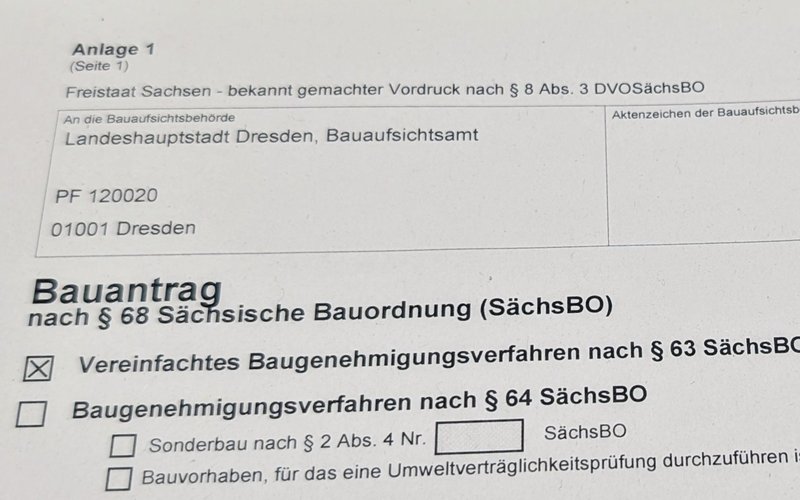 Bauantrag