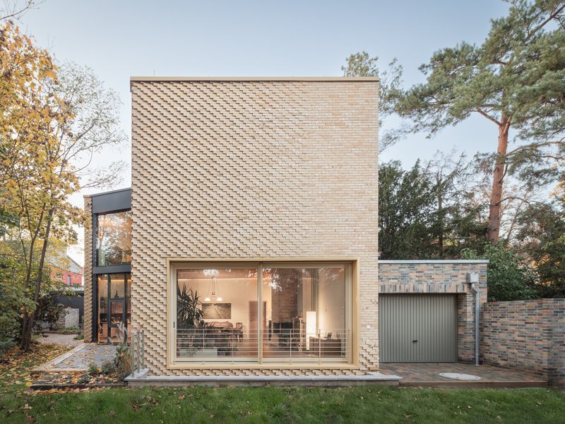 Gartenseite von Haus B