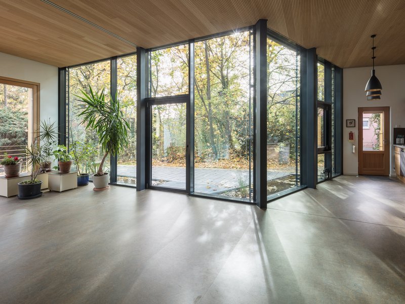 Wohnbereich von Haus B